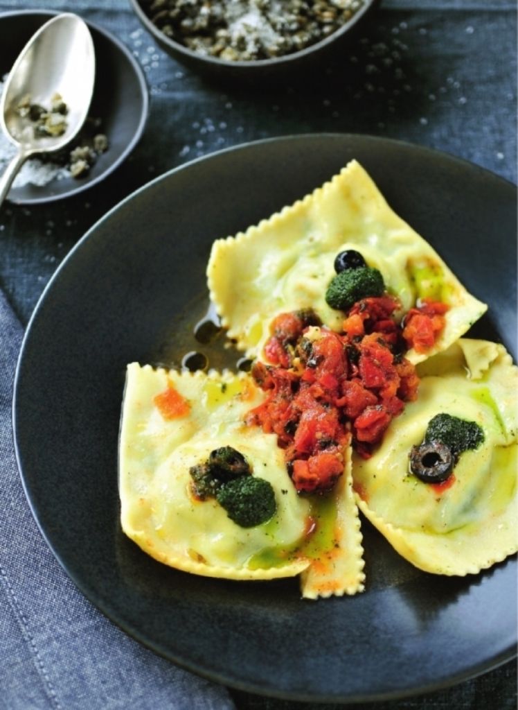 recept "ravioli met zeebaars" | njam!