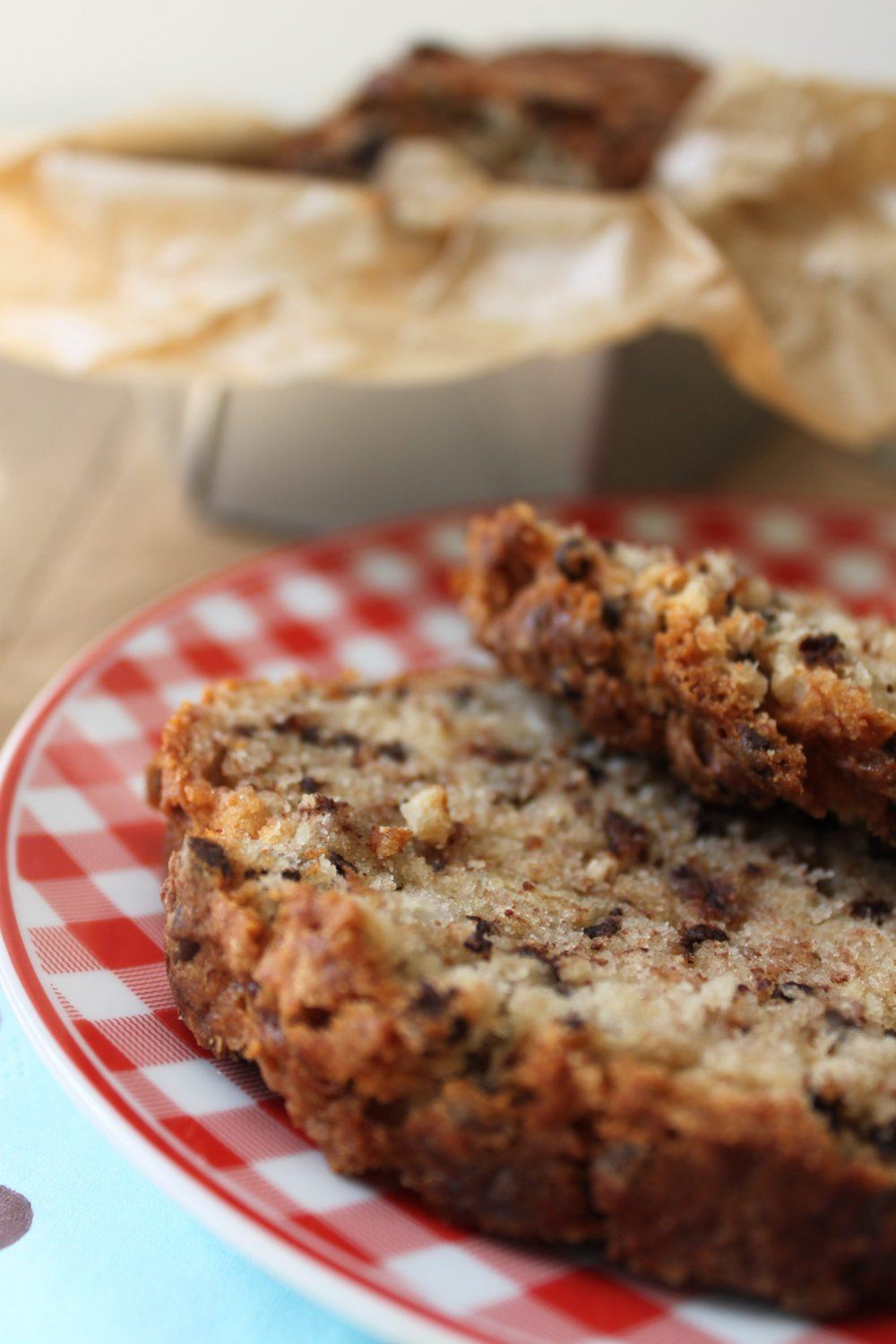 Bananenbrood met chocolade