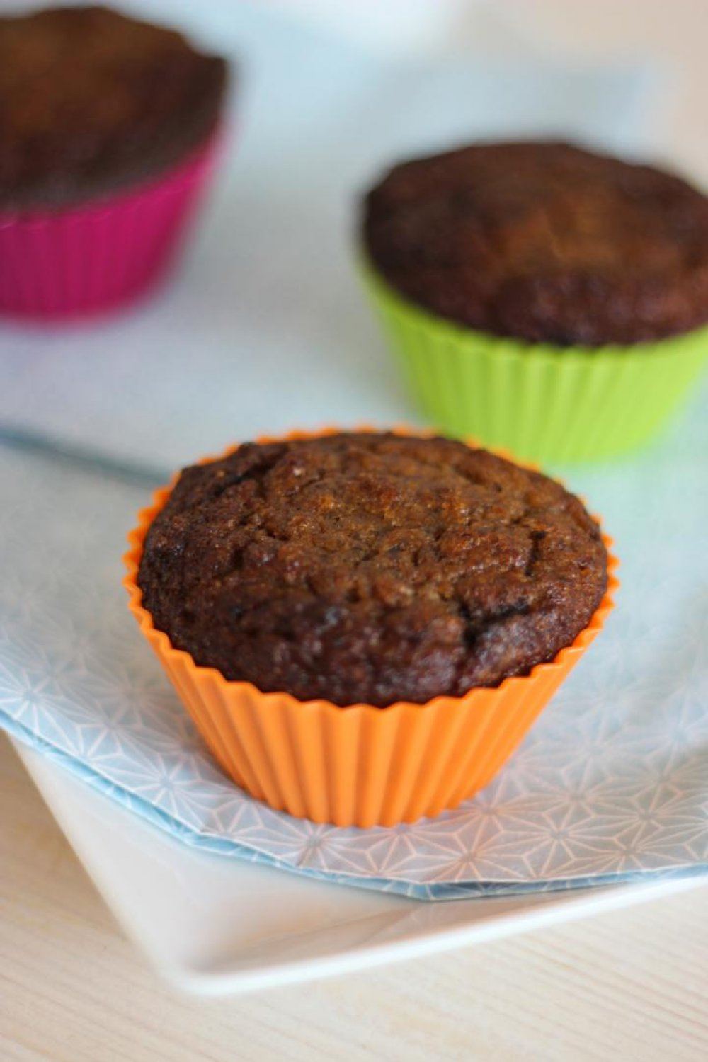 Bananen-chocolademuffins