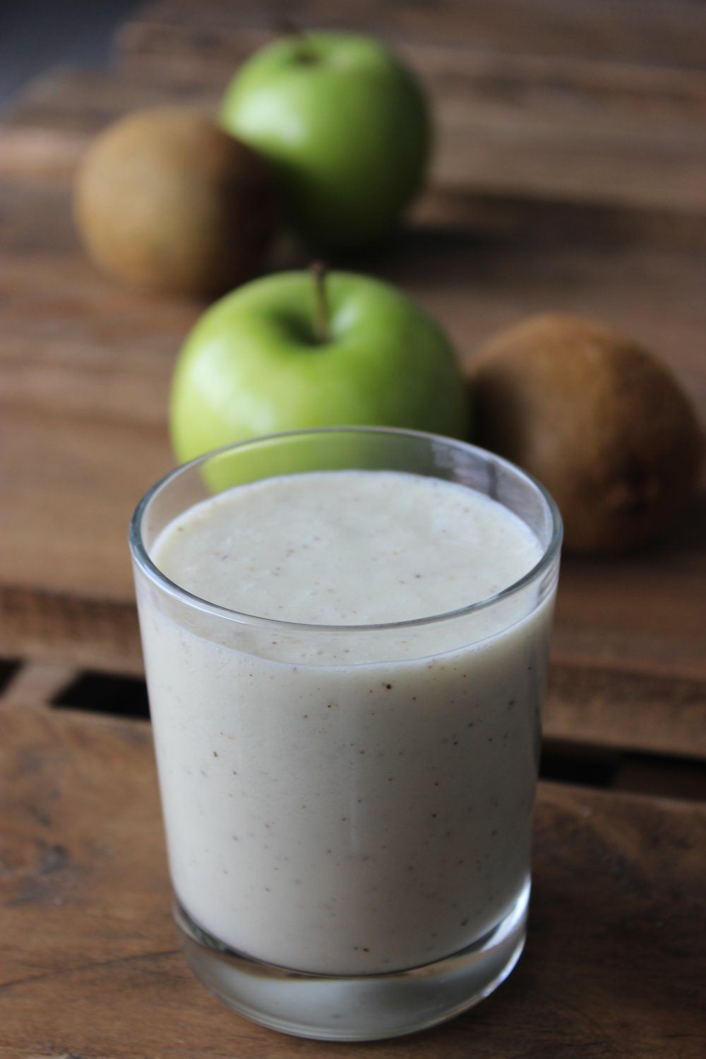 Milkshake met kiwi en appel