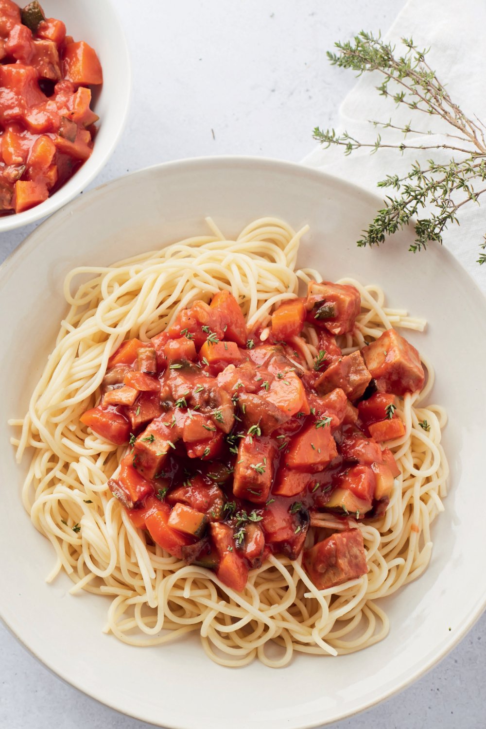 Vegan spaghetti