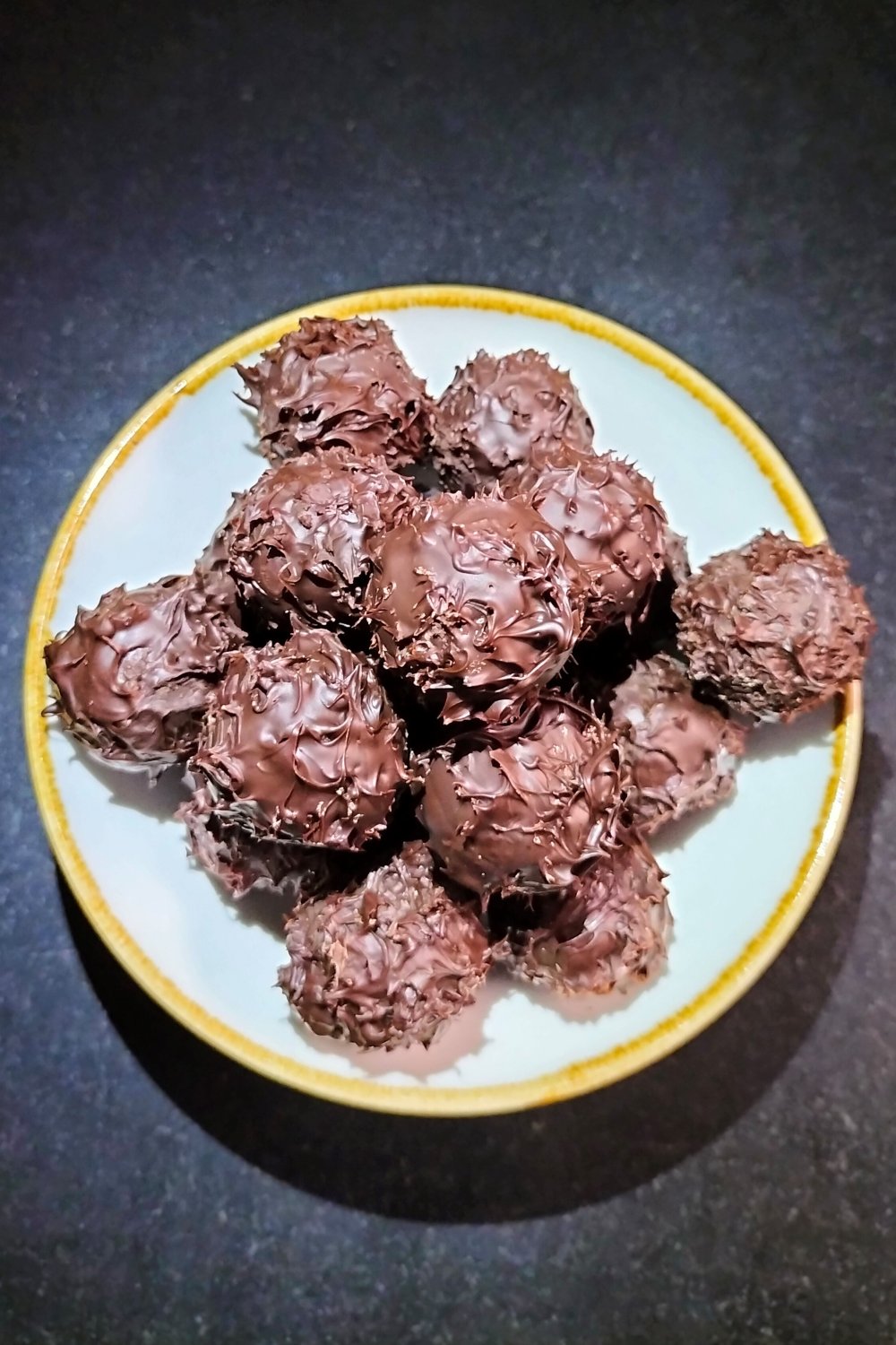 Cognac truffels