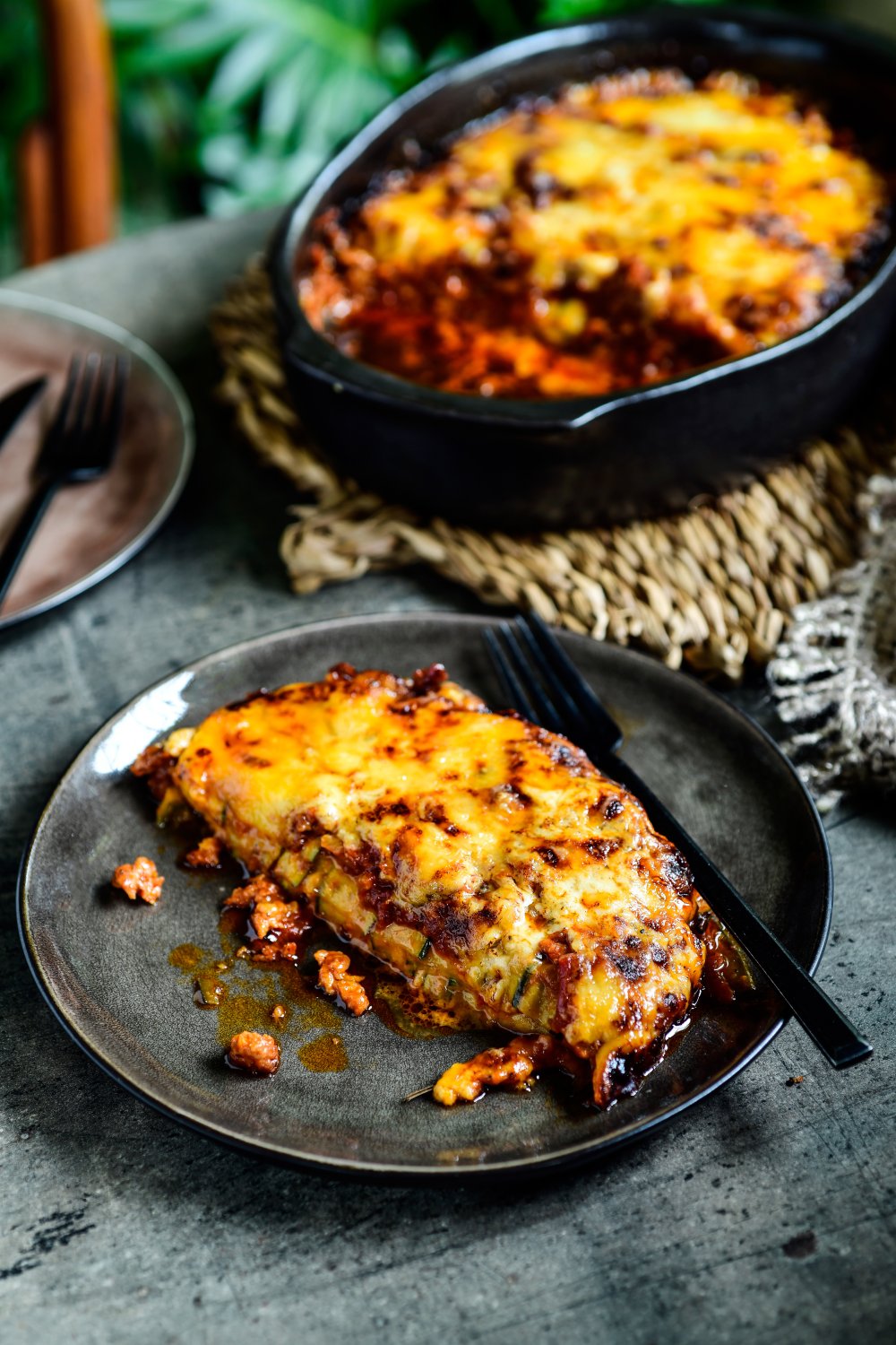 Lasagne van courgette