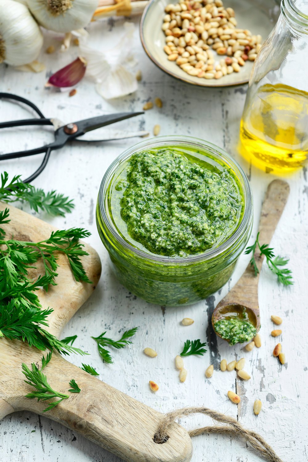 Pesto van wortelloof