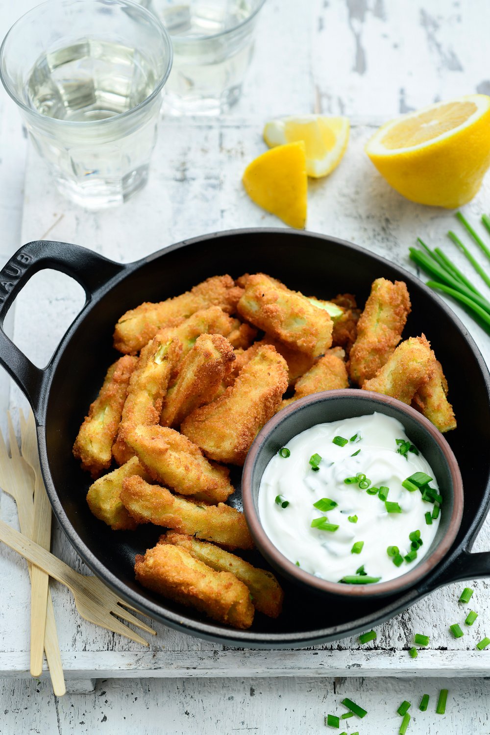 Crispy bites van broccoli stelen