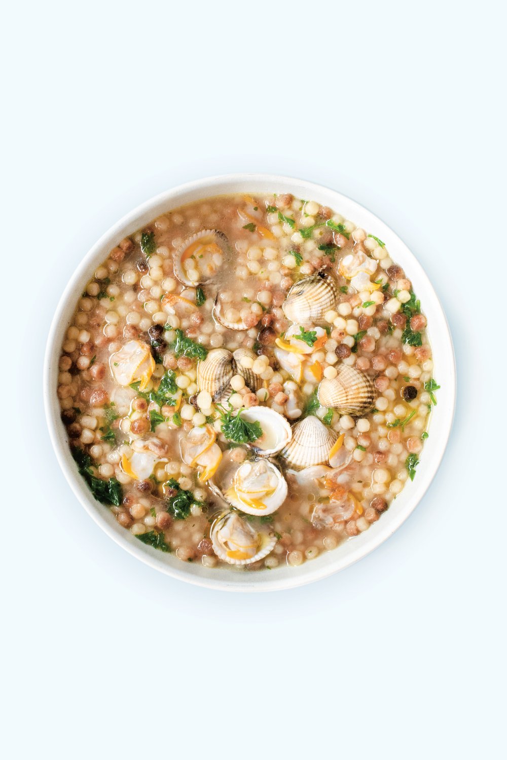 Fregola con arselle