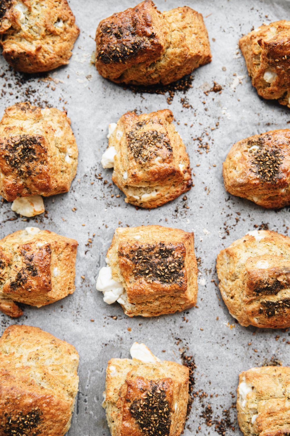 Za'atar feta scones