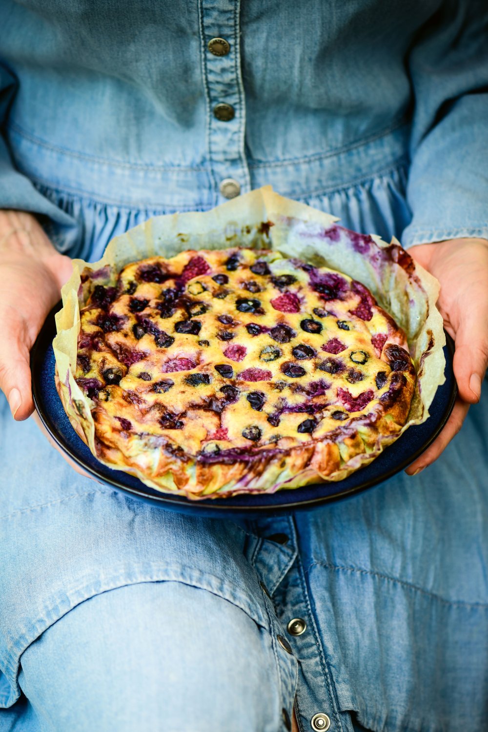 Clafoutis met bessen