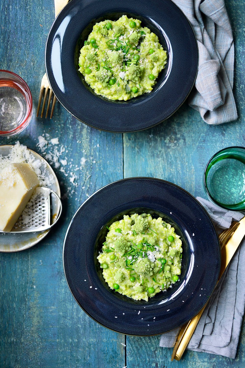 De groenste risotto ter wereld