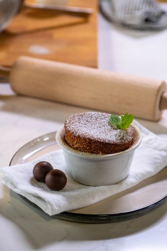 Chocolade soufflé