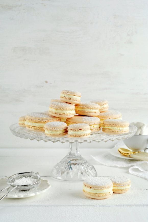 Macarons met amandelcrème