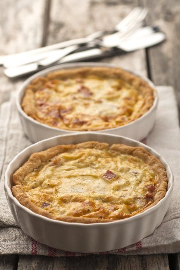 Quiche met witloof en spekjes