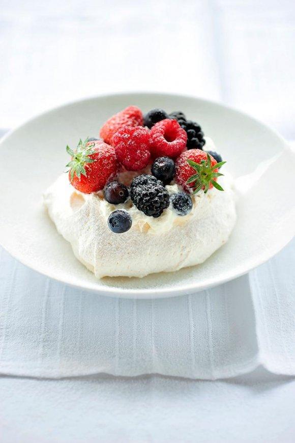 Zomerse pavlova