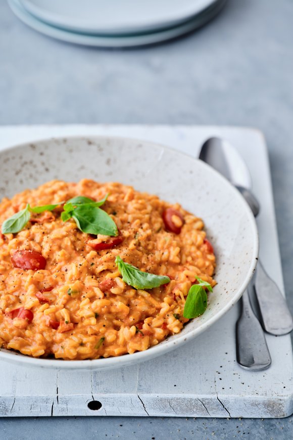 Risotto met tomaat en mascarpone