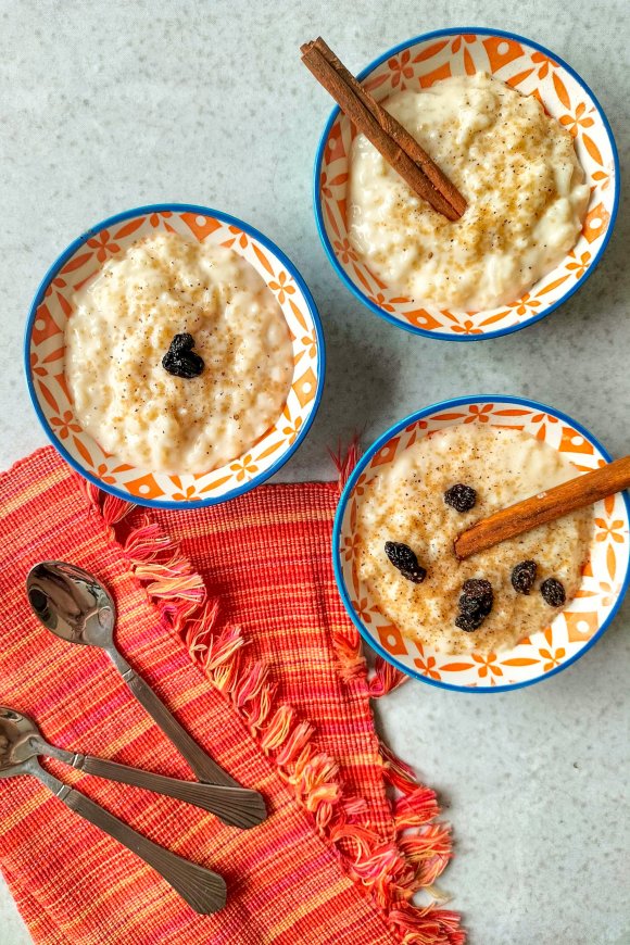 Colombiaanse rijstpap met Baileys