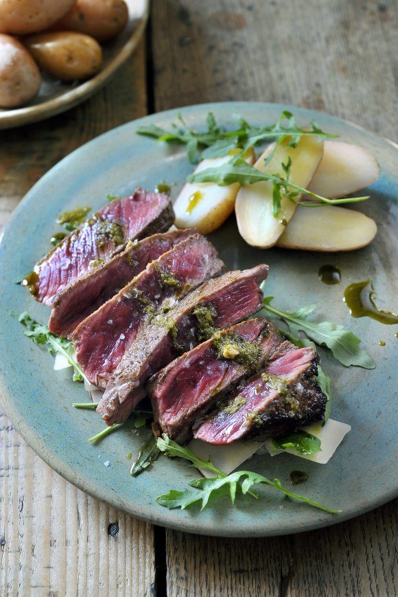 Bistecca Fiorentina met salsa verde