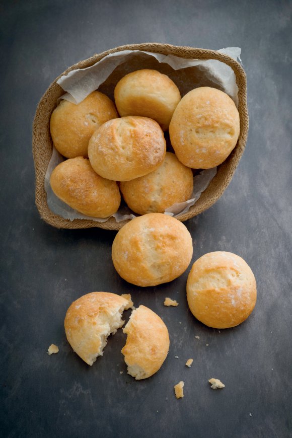 Glutenvrije witte bollen