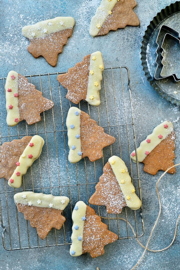 Kerstkoekjes met speculaaskruiden