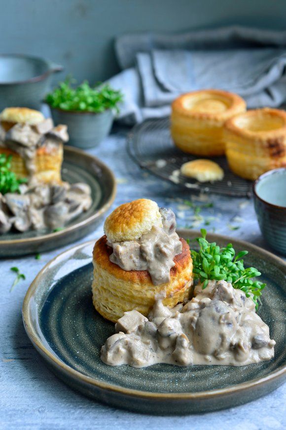 Vegan vol-au-vent