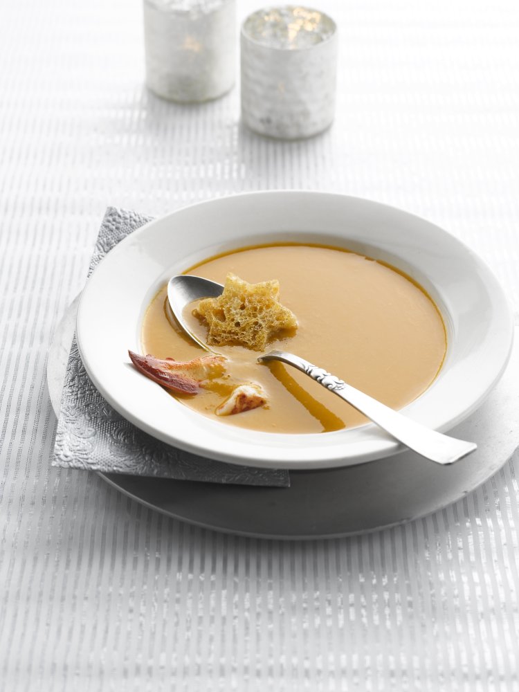 Recept "Bisque d' Homard" njam!