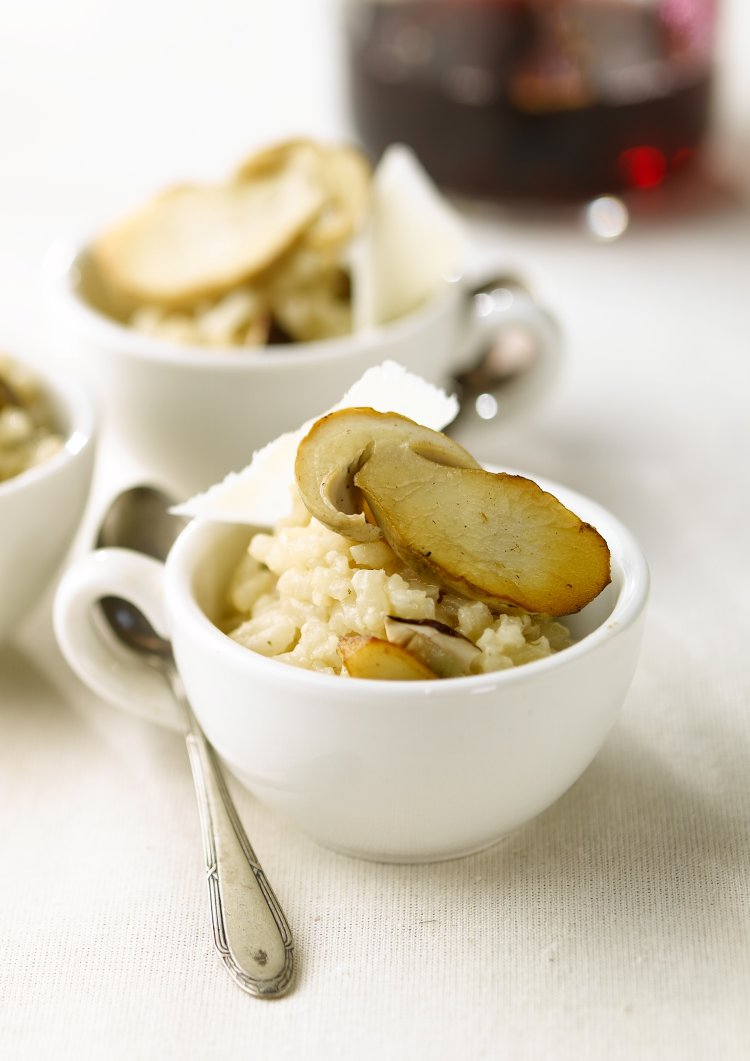 Recept "Risotto met porcini" njam!