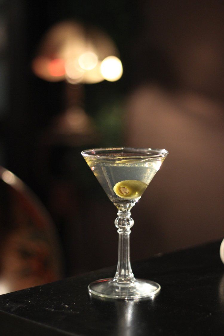 Recept "Dry Martini" njam!