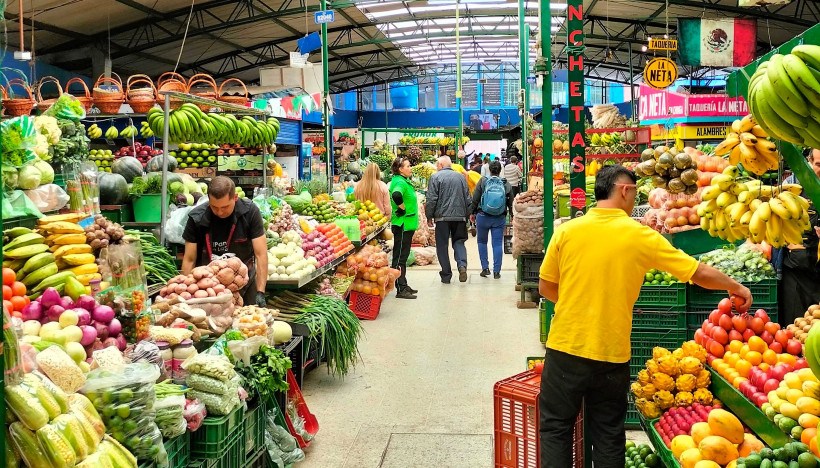 Paloquemao, de grootste versmarkt van Bogotá!