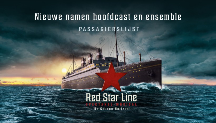 Afbeelding nieuwsartikel: 'Sterke namen vervolledigen cast van spektakel-musical Red Star Line'