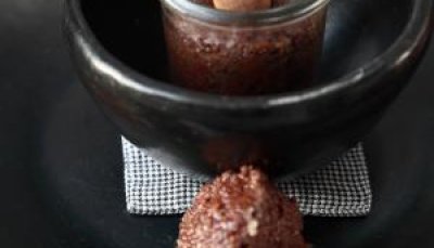 Gestoomd chocolade taartje