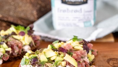 Frøbrød met tonijn