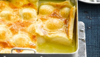 Tarte tatin van peer