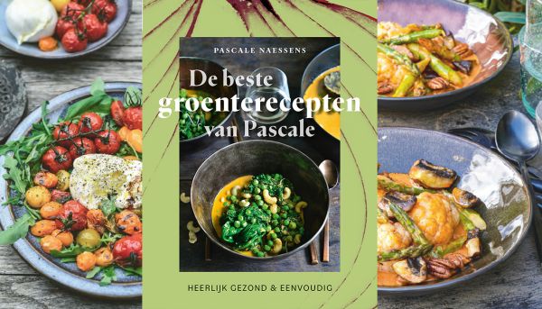 Win een exemplaar van het boek 'De beste groenterecepten van Pascale'