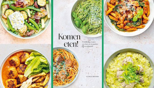 Win een exemplaar van het boek 'Komen eten'