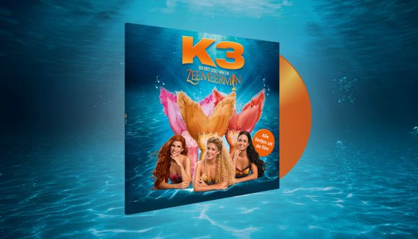 Win een K3 en Het Lied van de Zeemeermin vinyl