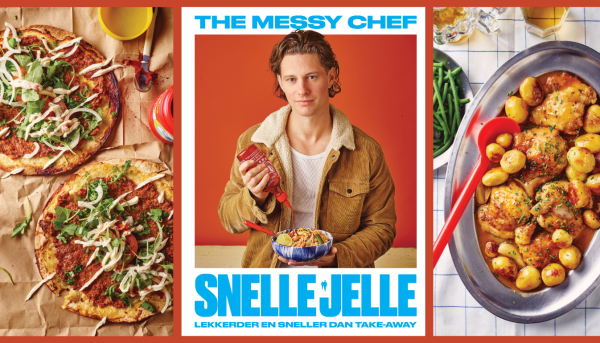 Win een exemplaar van het boek 'Snelle Jelle' van The Messy Chef Jelle Beeckman