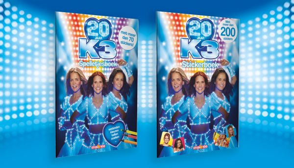 Win een spelletjesboek en stickerboek van 20 jaar K3