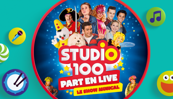 Parfait panier à cadeaux rêvés : 4 places pour Studio 100 part en live à Liège