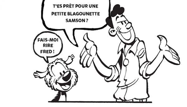 RACONTE LES BLAGUES DE FRED ET SAMSON À LA MAISON (Partie 1)