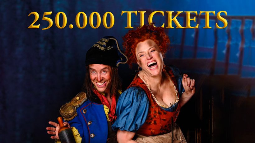 Al meer dan 250.000 tickets de deur uit voor de tour van Les Misérables door Vlaanderen & Nederland!