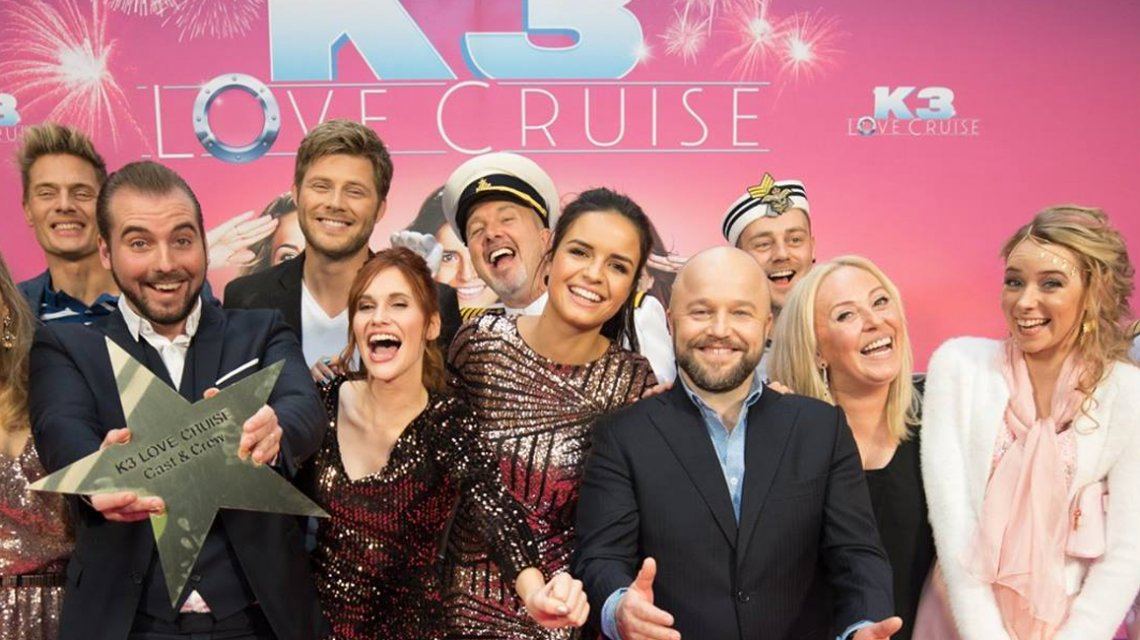 Al meer dan 100.000 bezoekers voor de succesfilm K3 Love Cruise!